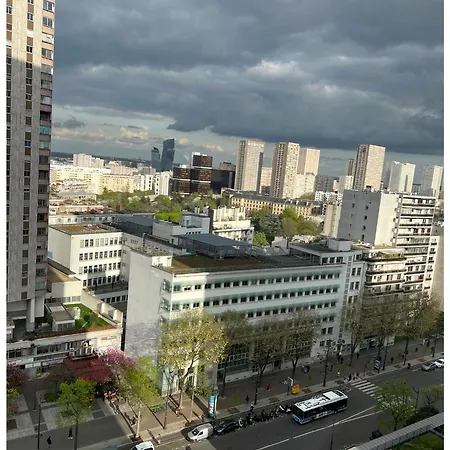 아파트 Chic 2 Paris13 With View 파리